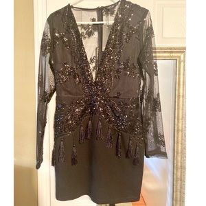 NWT Nasty Gal Sequin Bodycon Dress